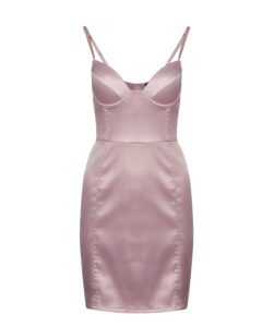 Soft Satin Fabric of the Elegant Satin Bodycon Dress for Ultimate Comfort