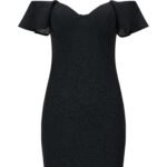 Off-Shoulder Elegance Dress in chic feminine silhouette