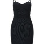 Elegant Black Bodycon Dress for Cocktail Parties and Formal Events