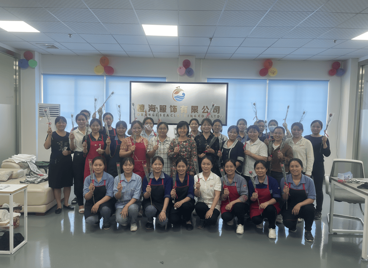 Orange Sea Clothing Manufacturing Team