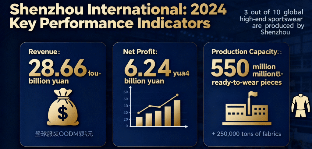 Shenzhou International's turnover