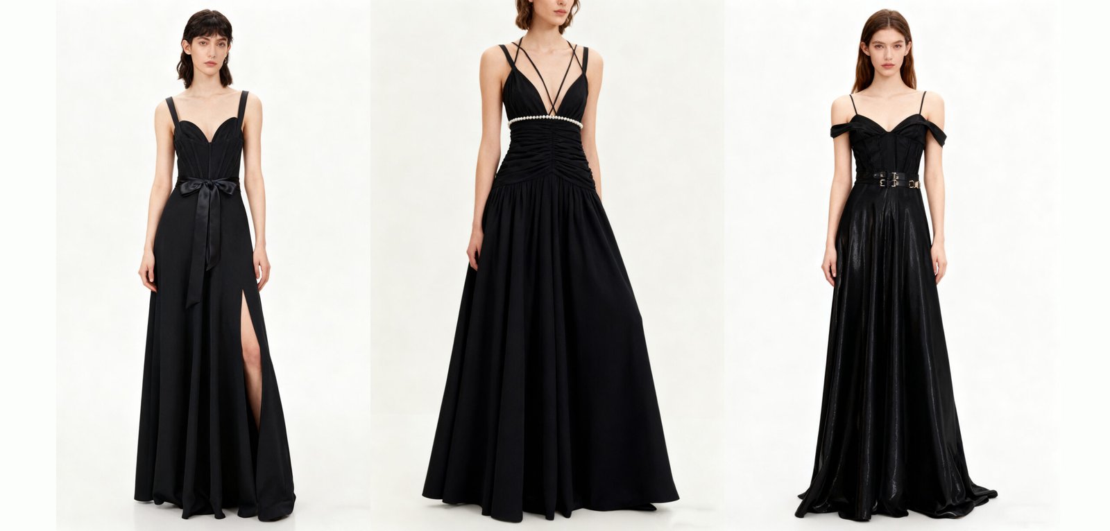 2025 Black Evening Gown Collection