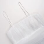 white party mini dress bodice