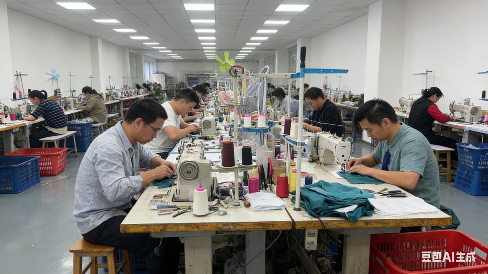 custom women clothing manufacturer cutting department
