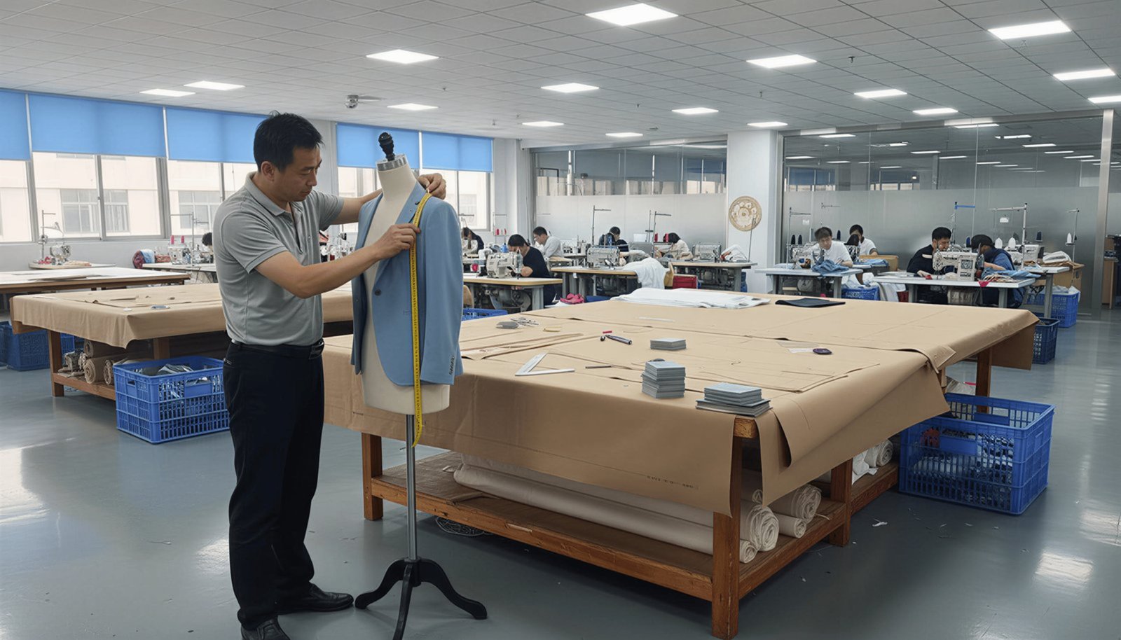 sample garment from women clothing manufacturer