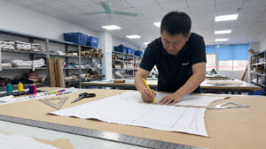 technical drawings for OEM women clothing manufacturer