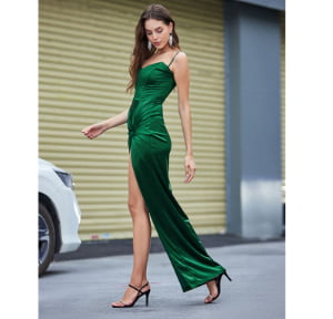Luxury evening gown for women, elegant design with high-end detailing and premium materials