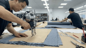 clothing manufacturing process