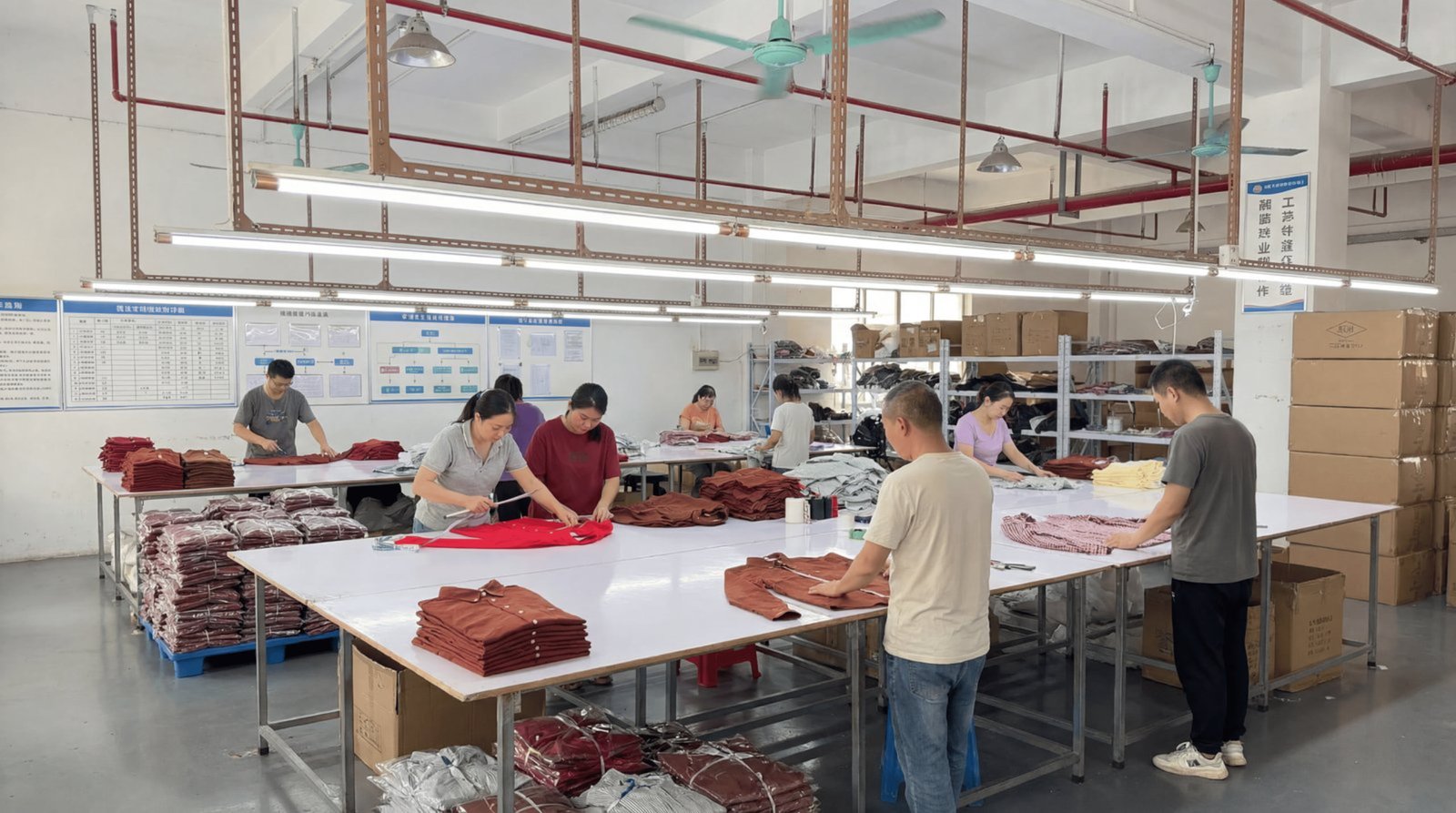 quality inspection for women clothing manufacturer
