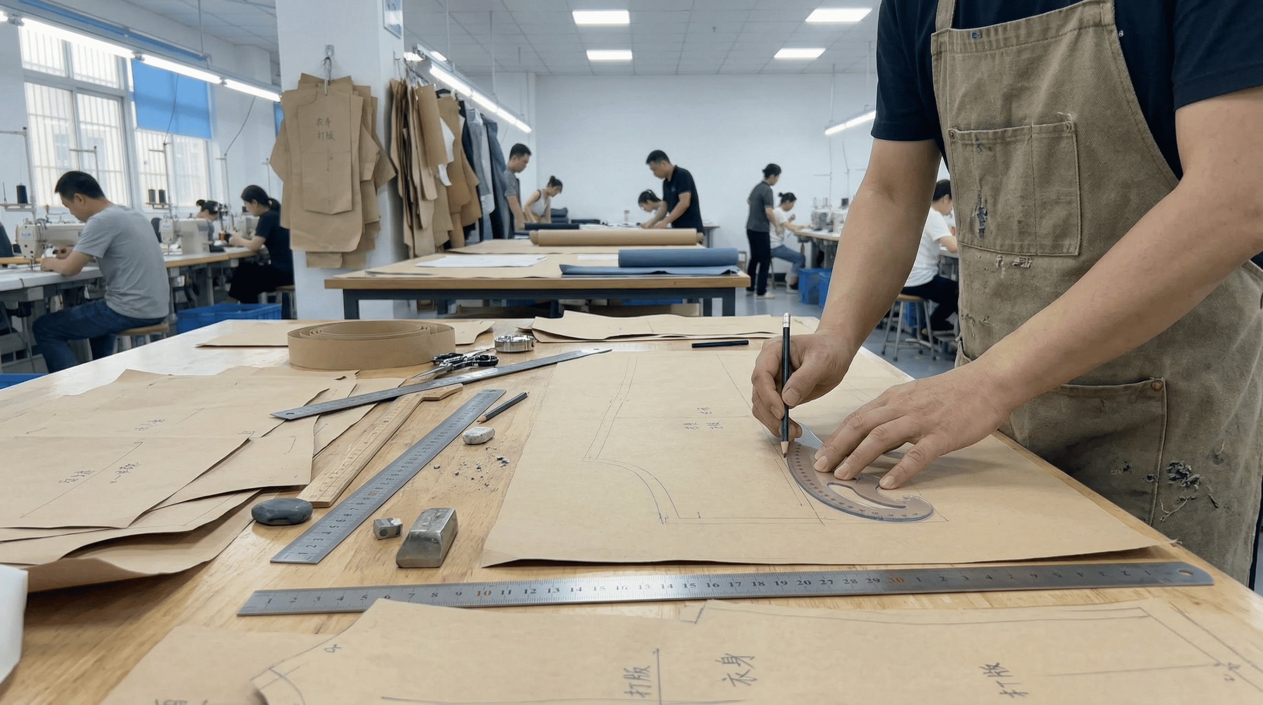 Garment sampling process