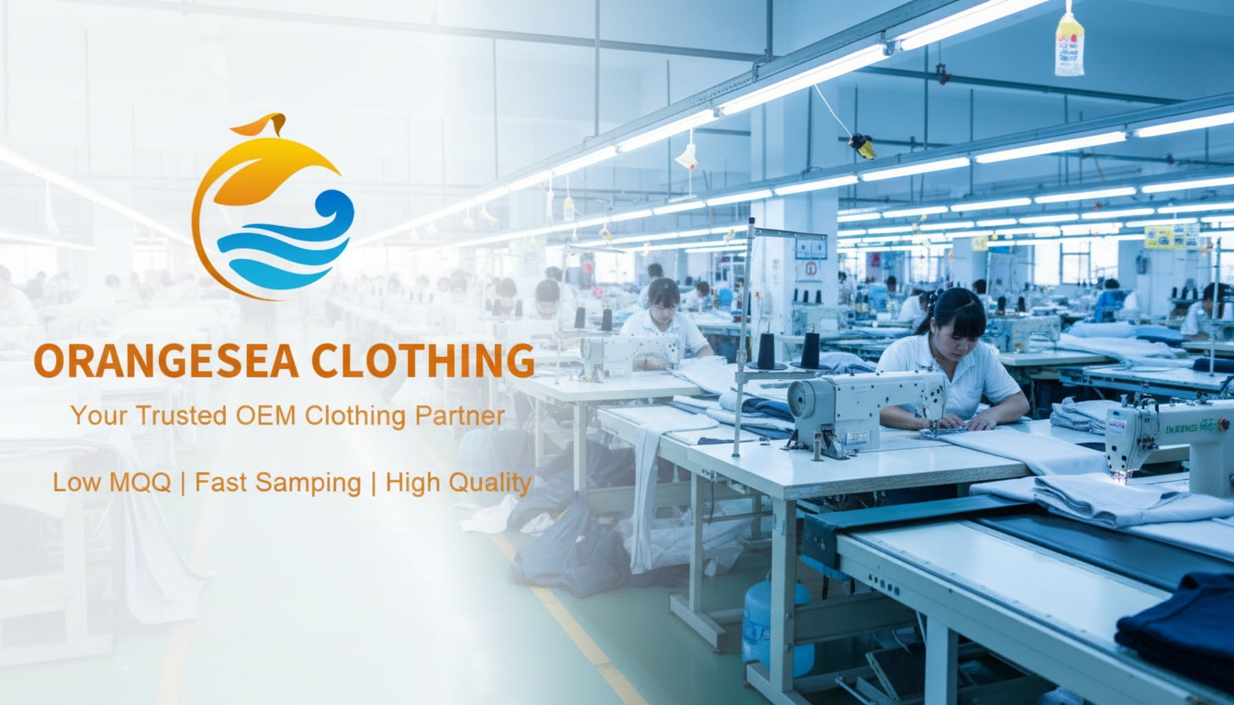 Orangesea garment processing factory in Dongguan, China